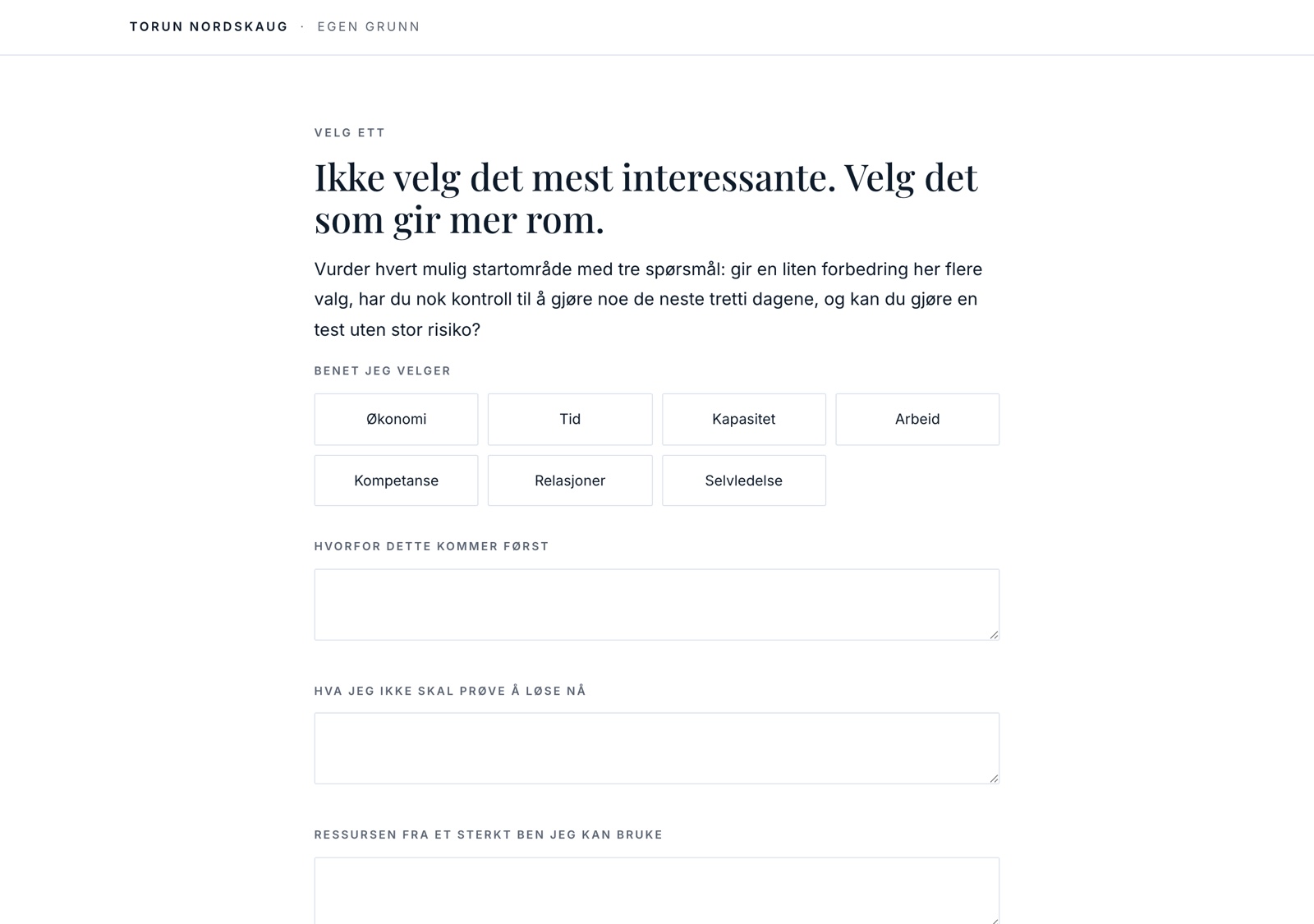 Skjermbilde fra Grunnkartet